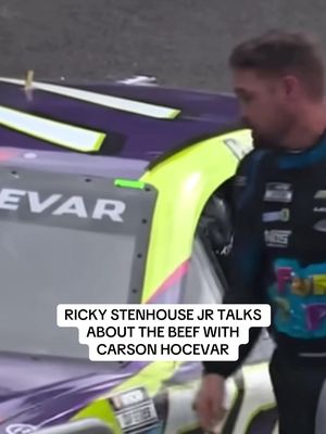 Is there still beef with Carson Hocevar? #nascar #nascarcupseries #beef 