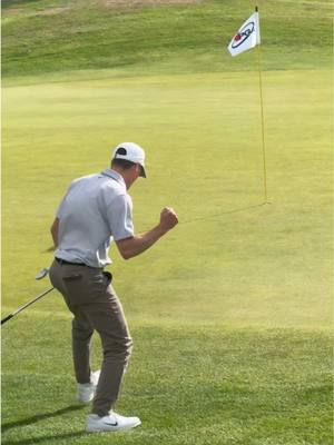 Josh Landine needed to hole this to force a playoff at the 55th PGA Assistants’ Championship of Canada presented by Callaway. He went onto win on the first playoff hole. #golftiktok #golftok #golf #golftips 