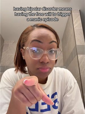 people throw the word “manic” around like it’s nothing but it’s VERY destructive when you actually live it. so the fact that with bipolar disorder i can easily trigger it is kinda of scary 😭 #bipolar1 #bipolardisorder 