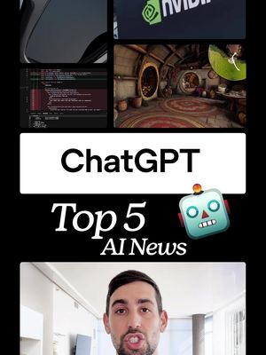 Top five AI news stories of the week in 90 seconds. Let’s do it. 1) Meta just launched new AI glasses powered by their latest Llama model. The New Ray-Ban Display puts apps, photos, and maps right on the lens, and you can take action with their new Neural Band wristband. The Ray-Ban Meta Gen 2 adds eight hours of battery, 3K video, and even live translation. 2) A new model called Marble can turn a picture or a text prompt into a 3D world you can walk through. It makes interactive 3D spaces in any style, from real life to cartoon. This could change how movies and games build new worlds. 3) Anthropic and OpenAI are working on AI co-workers. The main goal is to build AI agents that do more than answer questions. They can finish step-by-step tasks like processing tickets or updating records. 4) OpenAI launched a new update for GPT-5 Codex, their AI coding tool. It can think longer on hard projects, running for hours on refactors or reviews. You can tag Codex in GitHub for an instant code review. Some developers are already switching from Claude Code for it. 5) China just banned Nvidia’s AI chips. The government told companies like ByteDance and Alibaba to stop buying them because China wants to build its own chips for its AI future. Nvidia warned it could lose 8 billion dollars in sales because of this. #artificialintelligence #Tech #startup 