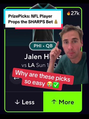 PrizePicks NFL player props 🔥 #nflbets #prizepicks #prizepicksnfl #nflpicks #propbets 