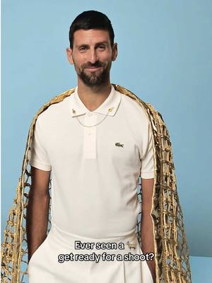Legends don’t rush. They prepare. #PlayWithIcons #Lacoste #NovakDjokovic #fashiontiktok 