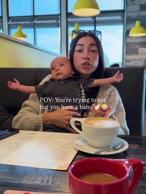 Mom life 🤣 love my little Velcro baby!!  #firsttimemom #newparents 