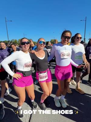 ✨ Princess vibes only ✨ au 10 km de la Fondation cancer du sein du Québec #Running #mtlmarathon #10km #runner 