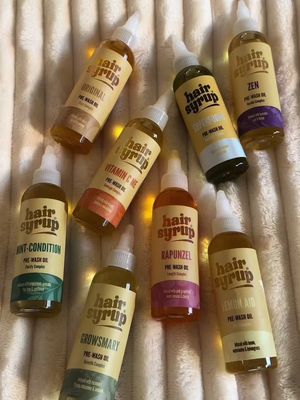 Which Hair Syrup 🍯🐝 should I buy? This is a question we get asked all the time, so here’s a video outlining what oils will work best for you. #hairsyrup #hairoil #hairoiling 