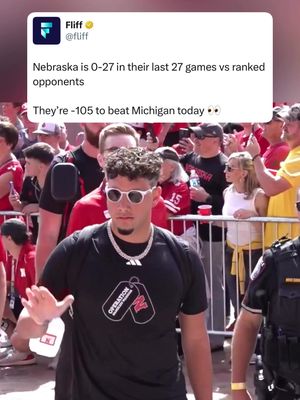 Will Nebraska break the streak today? 👀 #nebraska #CollegeFootball #football 