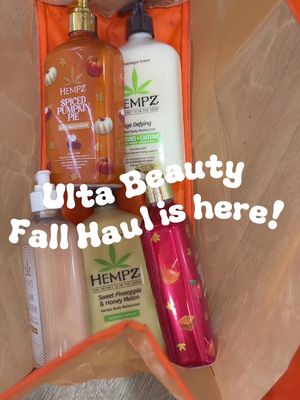 A haul we’re drooling over 😍 Ulta Beauty’s Fall Haul is here & Hempz is 30% off ALL products today through October 4th! Run & grab your hydration faves because some full-size moisturizers are as low as $16 🤯 @Ulta Beauty #hempzofficial 