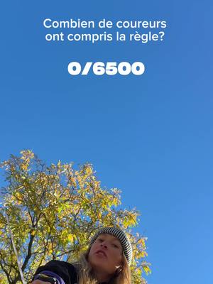 Est-ce que c’est nous le problème? 🙄 #Running #mtlmarathon #runner #marketingteam 