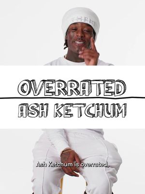 Lil Uzi Vert reflects on a fashion icon. Watch our full Over/Under with them at the link in bio. #LilUziVert #OverUnder #AshKetchum #Pokemon
