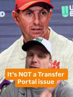 Did Clemson not have better players than Syracuse and Georgia Tech? It’s not a transfer portal problem.