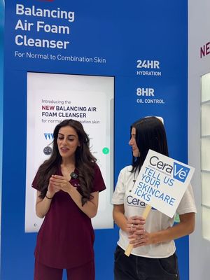 casually running @CeraVe account at #EADV2025! met the coolest dermatologists ever and now my skin barrier is stronger than ever.  #CeraVeEADV2025 #CeravePartner