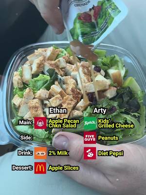 Drafting the Ultimate Fast Food Combo but the other person picks your item w/ @EthanTylerSmith 