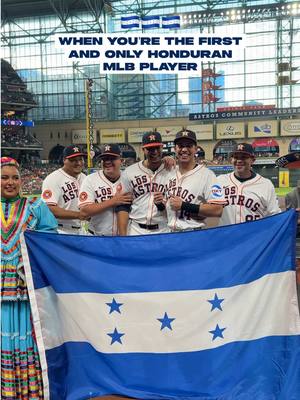 The heart and soul of Honduras 🇭🇳 #MLB #MauricioDubon #HoustonAstros #Baseball #Honduras