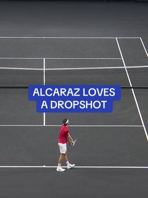 DREAMY dropshot from Carlos Alcaraz! ✨ #LaverCup #Tennis #Alcaraz 