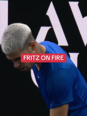 Fritz turning the HEAT up! 🔥 #LaverCup #Tennis #Fritz 