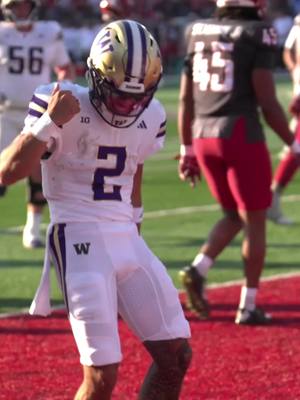 Pullman forecast: Purple Reign ☔️ #GoHuskies #applecup #slowmotion #collegefootballtiktok 