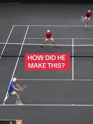 Were you even watching if this WASN’T your reaction?! 🤣  #LaverCup #Tennis #deMinaur #Agassi 
