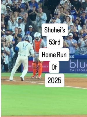 #ShoheiOhtani hits his 53rd #HomeRun of the season securing a #Dodgers win over the #SFGiants #MLB 