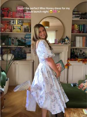 A life hack I enjoy is just dress to match your current book 😌 Dress: @Selkie  #uncharmed #authortok #bookevent #selkie #autumn 
