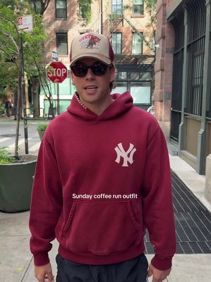 What is your favorite spot in the city for coffee? Sunday morning coffee run wearing @madhappy @DKNY @adidas @Costco Wholesale @Corlin @Stetson 