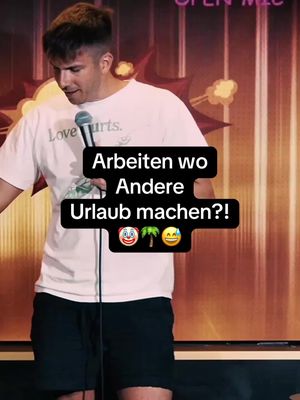 Ist Cocktails trinken auch arbeiten? Dann ja… #comedy #standup #urlaub #fy