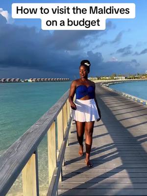 *HOW TO VISIT THE MALDIVES ON A BUDGET* [Save & Share]  Did you know that you can visit the Maldives on a budget? While this stunning island destination is typically considered to be expensive, here are 5 ways to visit on the cheap. SAVE & SHARE this post with someone who thinks the Maldives is out of their reach! Have you been to the Maldives? What other questions do you have? #luxurytravel #travel #maldives #fyp