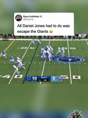 Daniel Jones aka Indiana Jones is a different player since coming over from the Giants 👀 #danieljones #colts #nfl  #creatorsearchinsights 