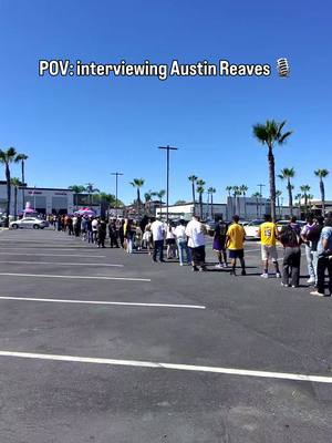 POV: interviewing Austin Reaves #lakers #austinreaves #NBA #pov