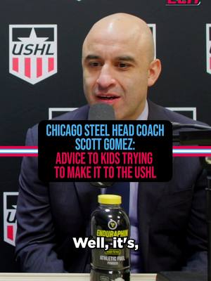 Scott Gomez keeps it real. Advice every hockey kid (and parent) needs to hear 👀 #USHL #Hockey