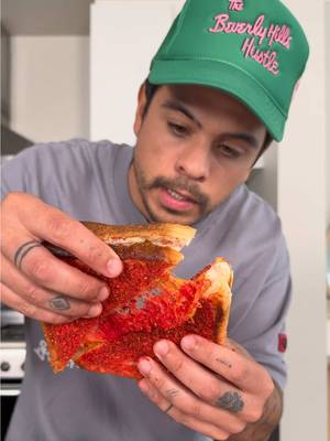 Hot Cheetos Grilled Cheese #hotcheetos #grilledcheese 