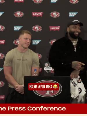 Rob and Big 😂 #nfl #49ers #win #christianmccaffrey #trentwilliams 