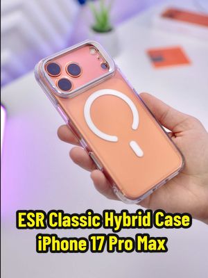 No need to worry about cracking my iPhone 17 😌 @ESR US Classic Hybrid Magnetic Case with Stash Stand + UltraFit Armorite Pro Screen Protector = Perfect combo 💯 @Blended Group  #esr #esrtech #iphone17 #appleevent #esriphone17promaxcase 