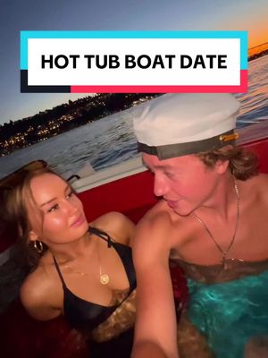 One of the coolest things I’ve done @Lake Union Hot Tub Boats #50Dates50States #hottub #boat #seattle #dating 