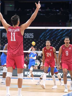 Almost game time! ⏳ Who's waking up early to watch?  📺 Tune into VBTV at 5:00 a.m. PT to watch us square up against Slovenia at Worlds.  #USAVMNT #MWCH #Philippines #Volleyball #VolleyballHighlights 