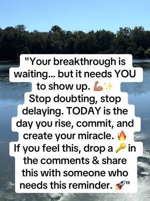 "Your future self is watching right now — hoping you choose to move, act, believe. This is your sign to go all in. 🫡 #MiracleSeason #SpiritualFitness #Motivation #RiseUp #TikTokMotivation 