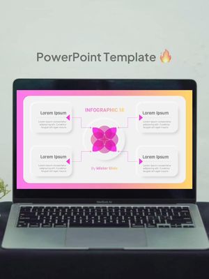 Infographic 18 - PPT Template by @misterslide. Explore Powerpoint with Morph Transition 👍 #powerpointideas #powerpointtemplate #powerpointdesign #morphpowerpoint