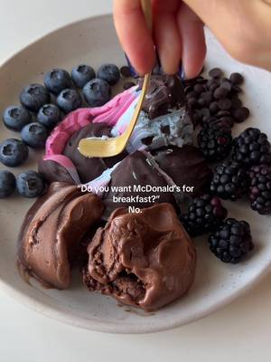 No thanks, I’ll stick with my yogurt 🥣🫐💕 ig @demylora #breakfastideas#yogurt#yogurtplate#yogurtparfait 