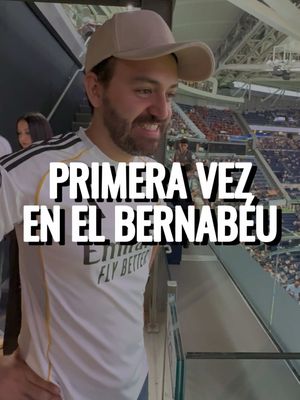Esta fue la primera impresión que tuve al entrar al Santiago Bernabéu la casa del Real Madrid ⚪️🏟️ Un sueño que tenía desde niño y que este año pude cumplir. En los próximos días estaré subiendo mi experiencia completa.