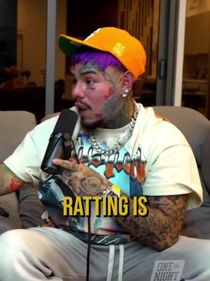 6ix9ine’s on not being a rat #fyp #charlestonwhite #6ix9ine #rap #fullsend 