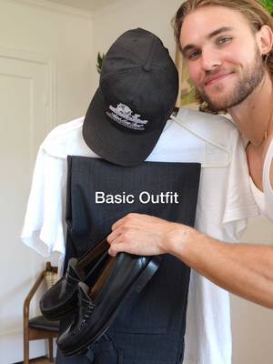 Basic outfit idea for men! Recreate this basic, simple men's outfit idea men's outfit - men's outfit idea - basic outfits #mensoutfit #mensoutfits #mensoutfitideas 