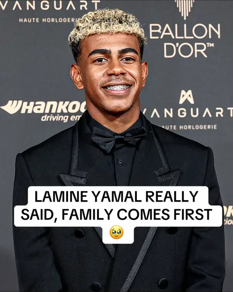 Lamine Yamal bringing all of his family to the 2025 Ballon d'Or awards is everything 🥹 #yamal #ballondor #lamineyamal