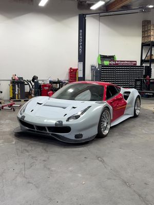 Building what hasn’t been done before. Ferrari 488 GT3 Street version incoming…