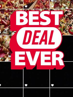 Domino’s Best Deal Ever is here! Any pizza, any toppings — only $13.99. Build your dream pizza without holding back! 🍕 #dominospizza 