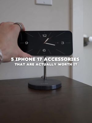 5 iphone 17 accessories that are actually worth it and are some of my favorites #iphone #iphone17 #iphoneaccessories #airpodspro #apple 