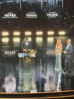 LAMINE YAMAL WINS THE 2025 KOPA TROPHY 🏆 #ballondor #yamal #footballtiktok 