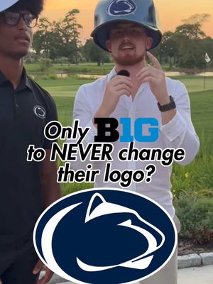 Can you tell me the ONLY Big Ten team who has NEVER changed their logo? 🏈🤔 @@Noggin Boss##bigten##big10##CollegeFootball##pennstate##sports