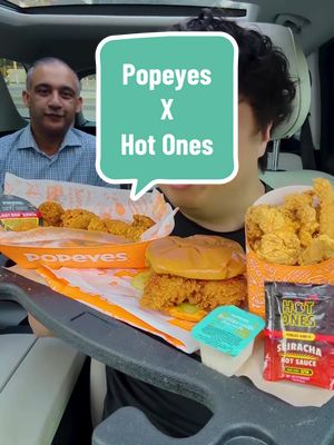 #popeyespartner @Popeyes has just teamed up with Hot Ones to bring you a spicy menu. Are you ready to take up the challenge and bring up the heat? Available nationwide at all participating locations, get it now before it’s gone.