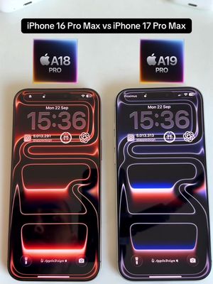 I didn’t expect such a significant speed difference! What are your thoughts on the new iPhone 17 Pro Max’s performance, considering the new A19 Pro chip and advanced cooling technology? #iphone17promax #a19prochip #iphone17pro #iphone16promax #a18prochip 