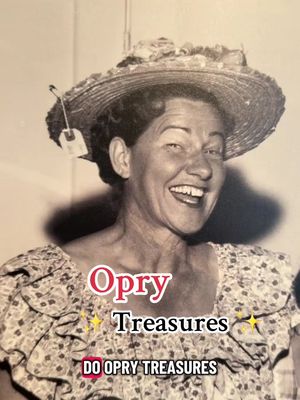 And now, we bring you a treasure from the “How-DEE!” Queen herself 👀 #oprytreasures #Opry #CountryMusic 