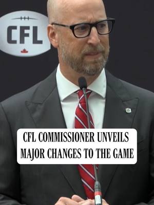 Commissioner Stewart Johnston shared the CFL’s vision for the future today. #cfl#news